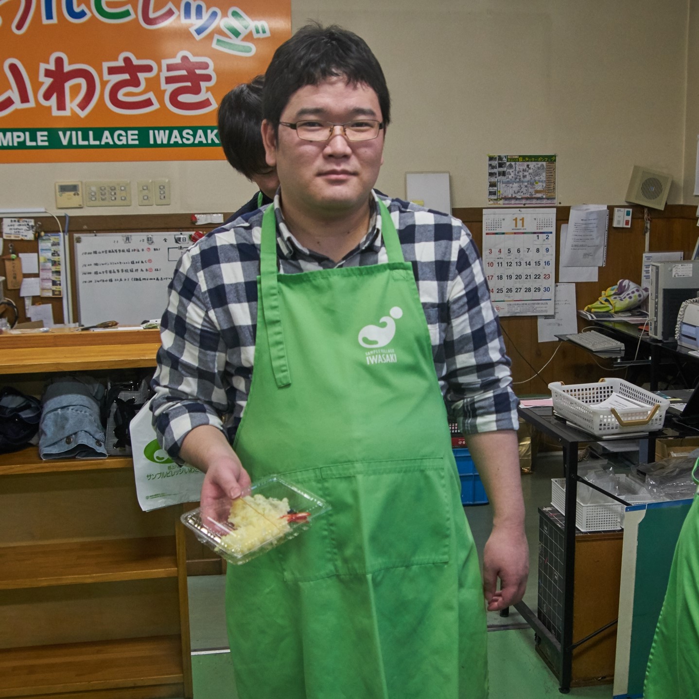 社員旅行 食品サンプル体験会